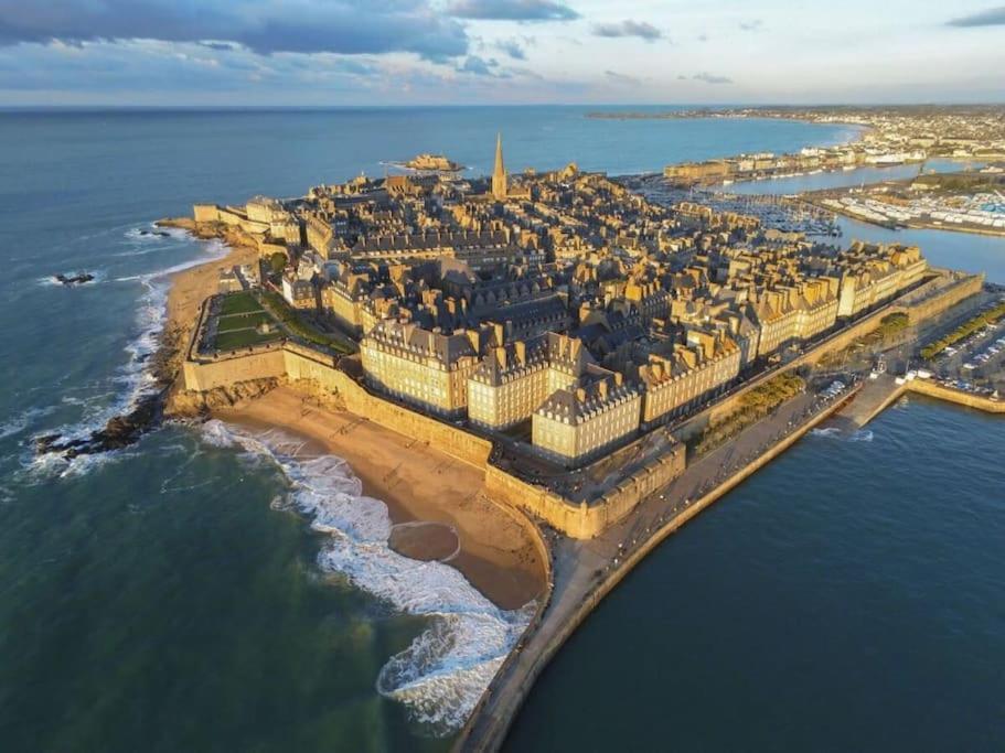 Collins Studio Saint Malo Intra Muros 2 Pers Wifi Екстериор снимка