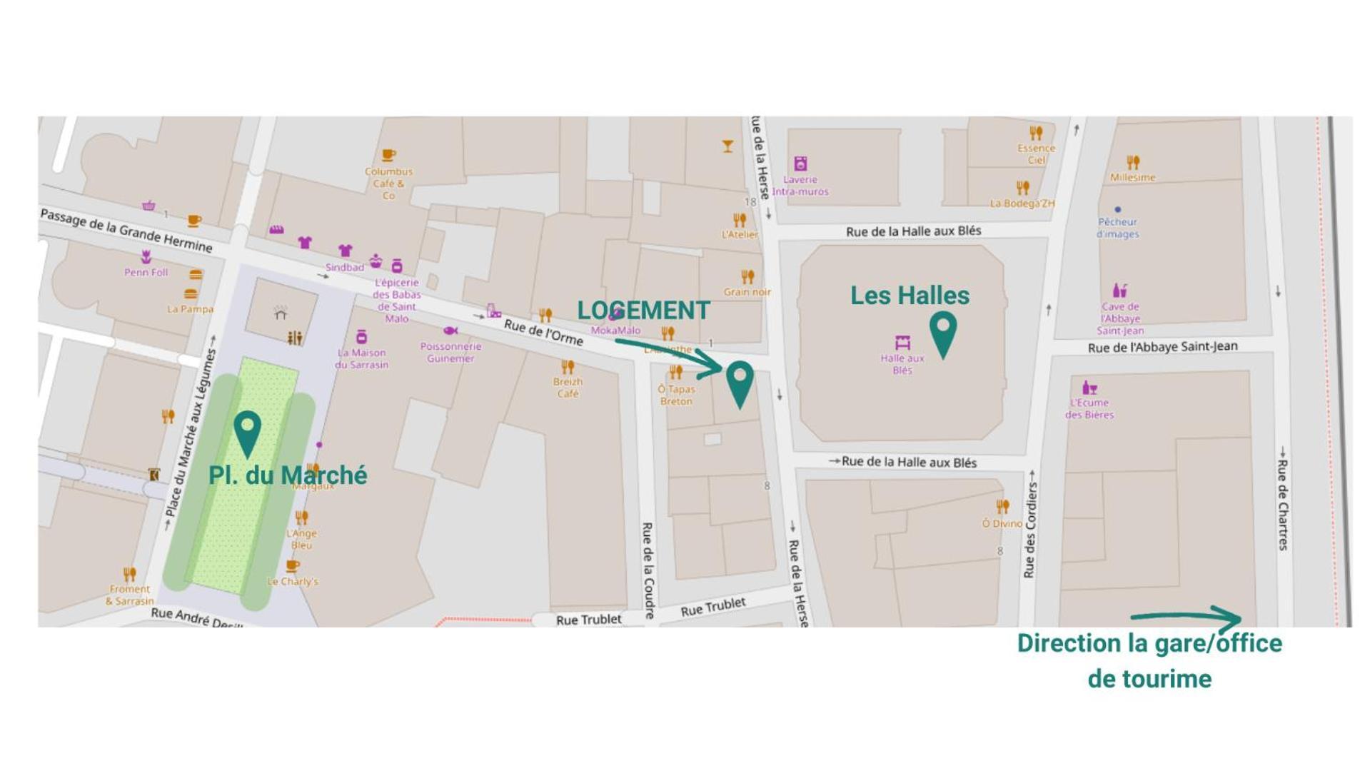 Collins Studio Saint Malo Intra Muros 2 Pers Wifi Екстериор снимка